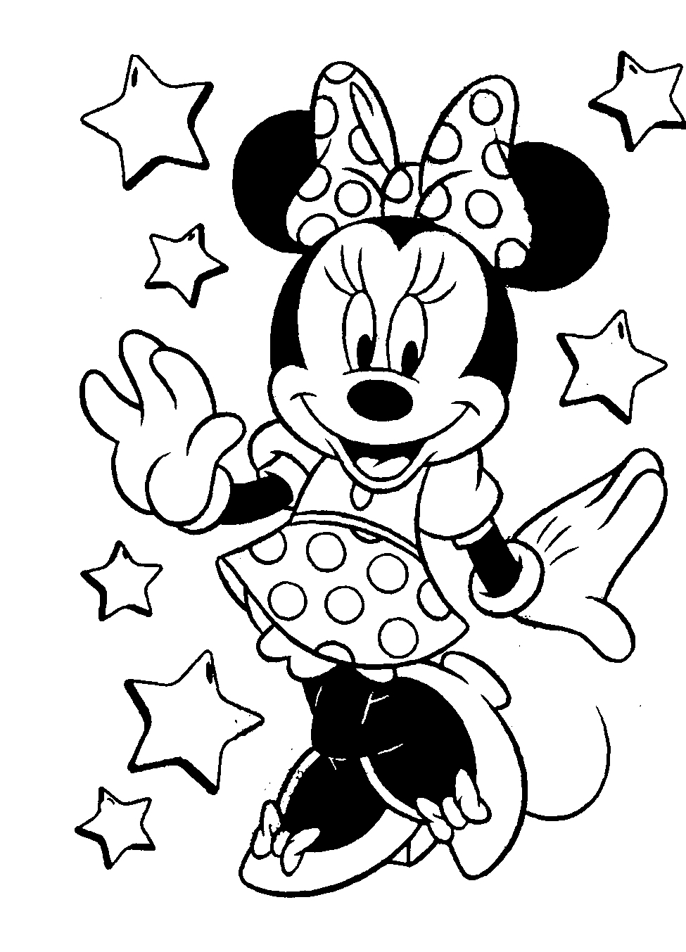 975x1353 huge collection of 'minnie mouse drawing' download more than - Mickey Mouse Drawing