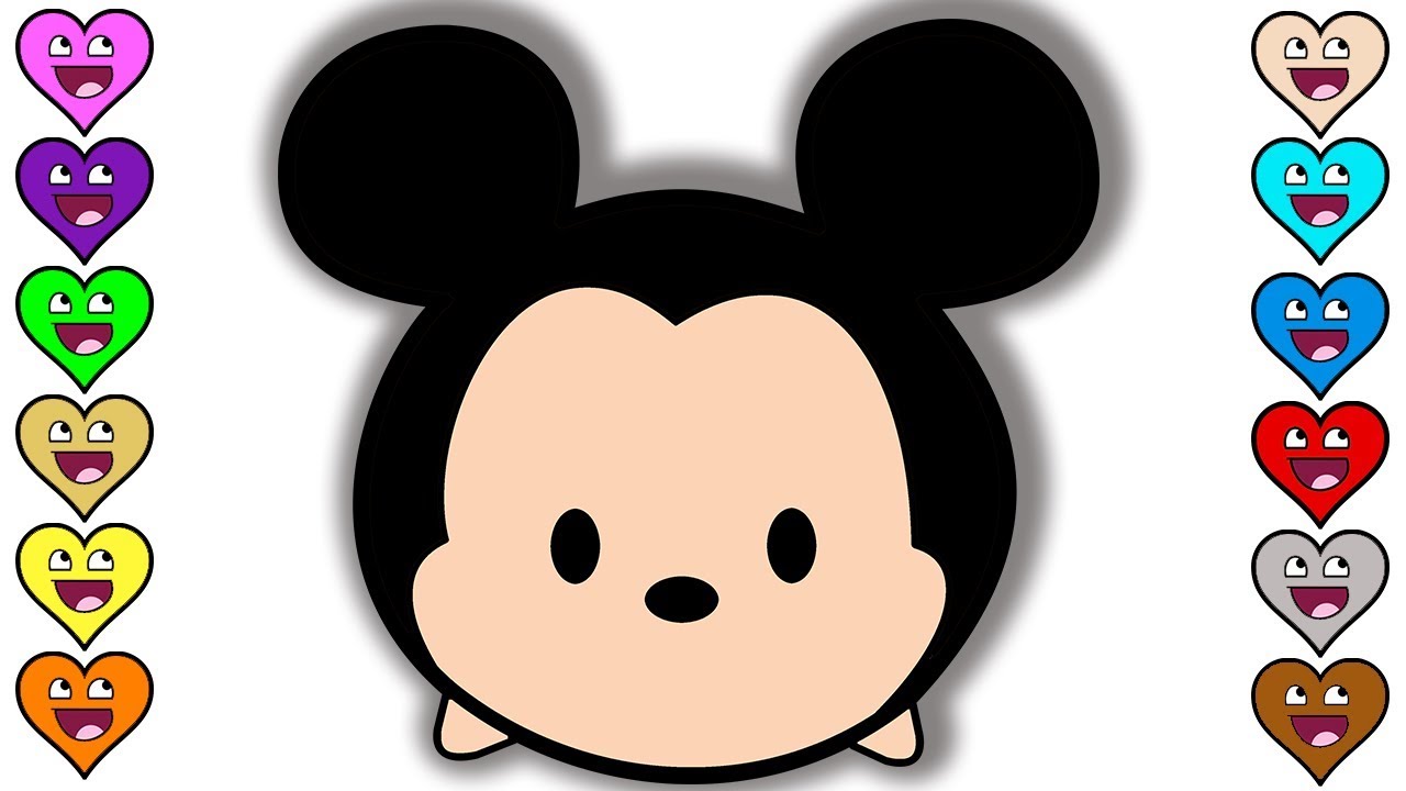 1280x720 How To Draw Mickey Mouse Step - Mickey Mouse Drawing For Kids