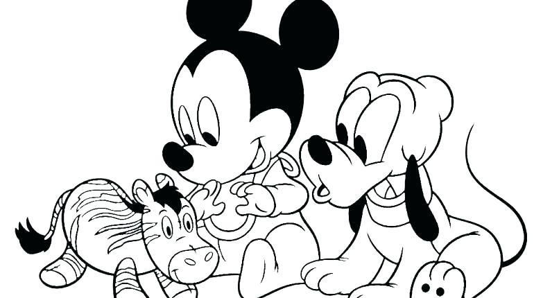 770x430 coloring new baby coloring pages mickey mouse games mickey mouse - Mickey Mouse Drawing Games