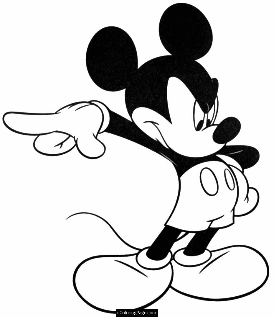930x1074 Coloring Pages Mad Mickey Mouse Printableg - Mickey Mouse Drawing Games