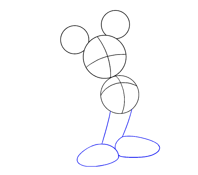 678x600 how to draw mickey mouse easy drawing guides - Mickey Mouse Drawing Pictures