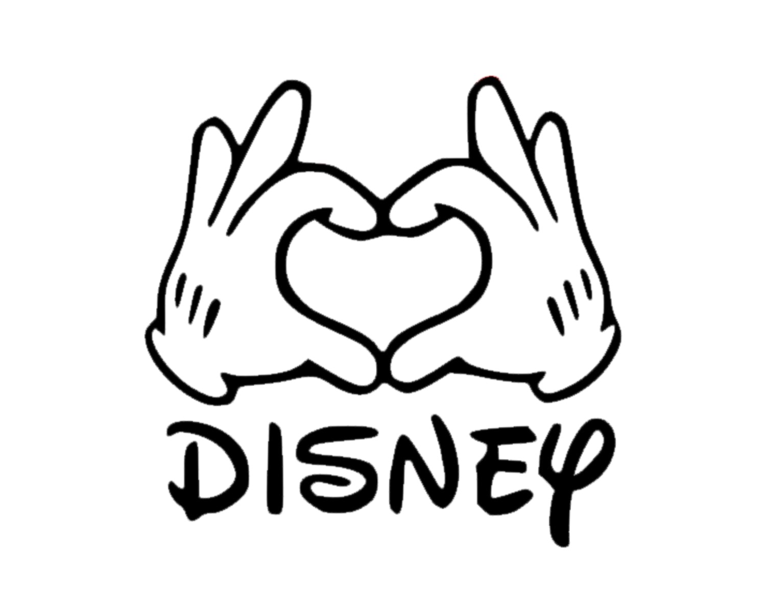1500x1182 Mickey Mouse Hands Drawing - Mickey Mouse Drawing Pictures