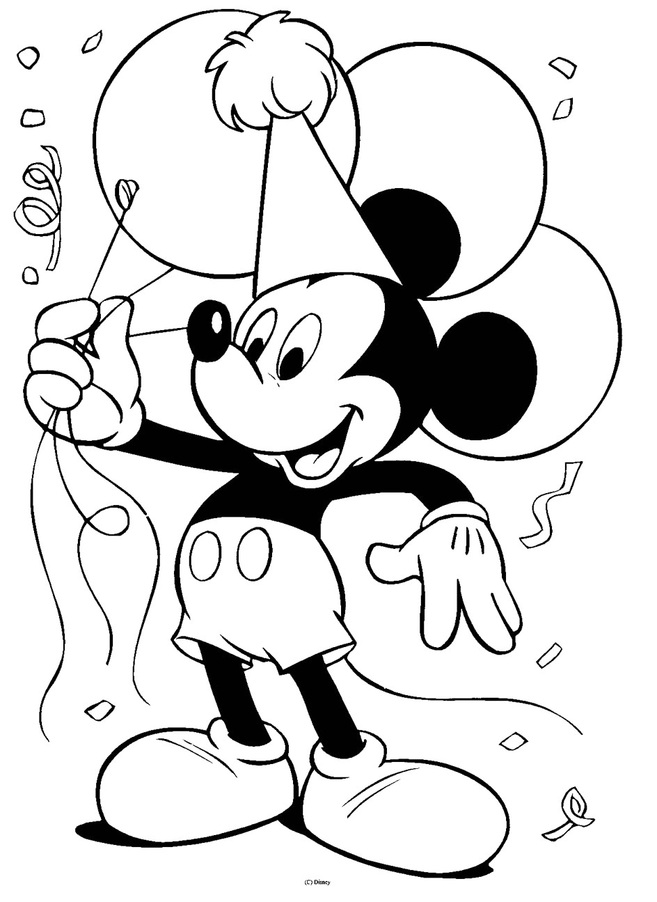 944x1295 Mickey Mouse Outline Drawing - Mickey Mouse Drawing Pictures