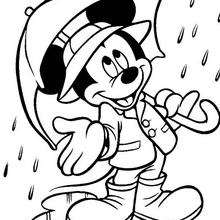 220x220 mickey mouse coloring pages, drawing for kids, kids crafts - Mickey Mouse Drawing Pictures