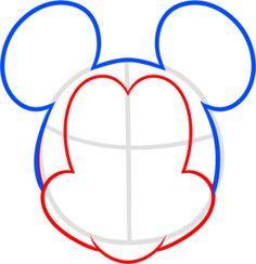 236x244 How To Draw Mickey Mouse For Kids Step Draw - Mickey Mouse Drawing Step By Step