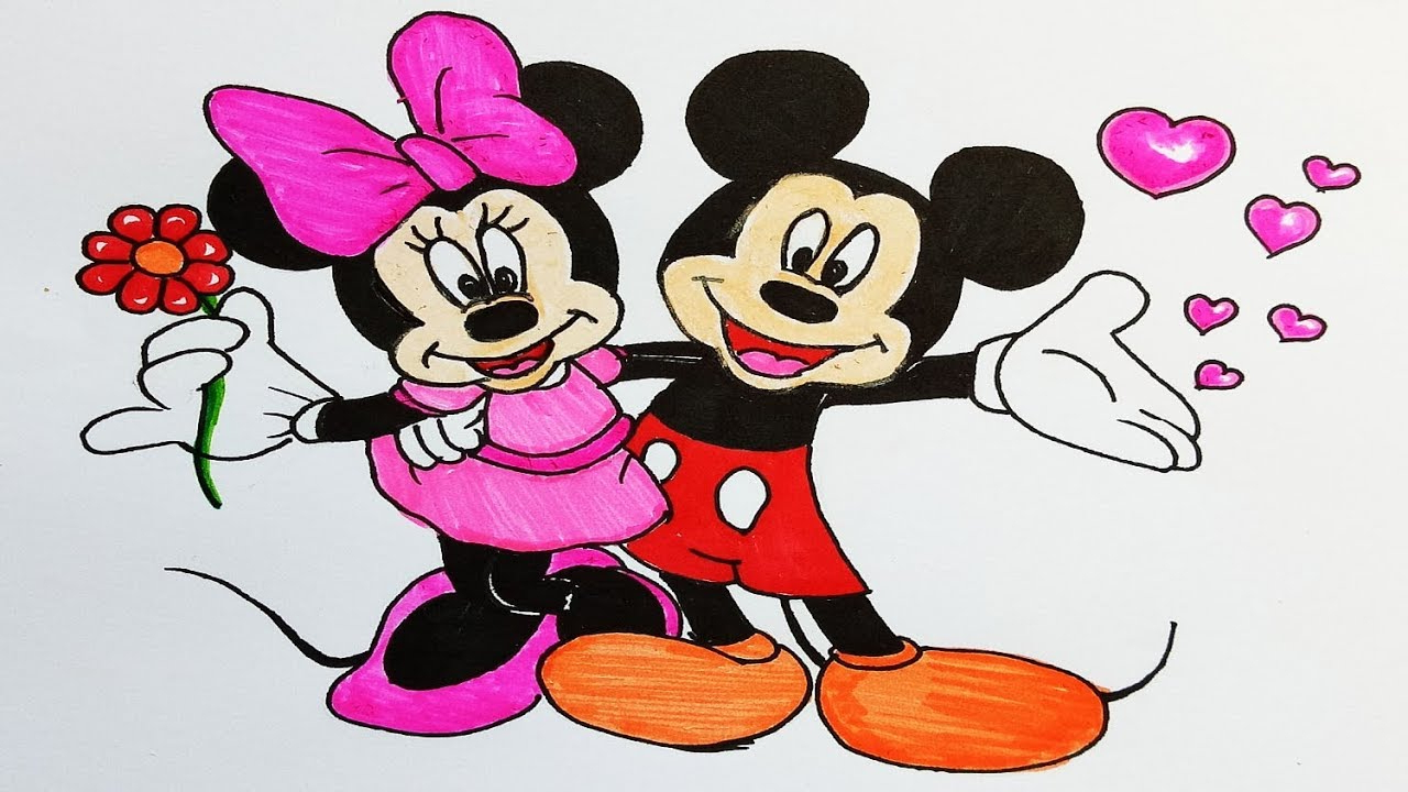 Mickey Mouse Drawing Step By Step at Explore