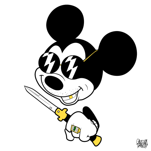 500x500 Fondos De Mickey Tumblr Fondos De Pantalla - Mickey Mouse Drawing Tumblr