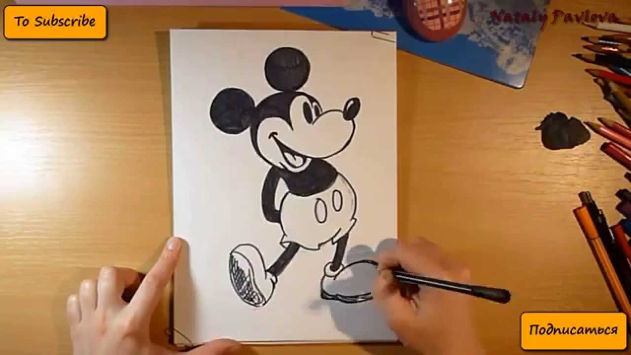 Mickey Mouse Drawings In Pencil at Explore