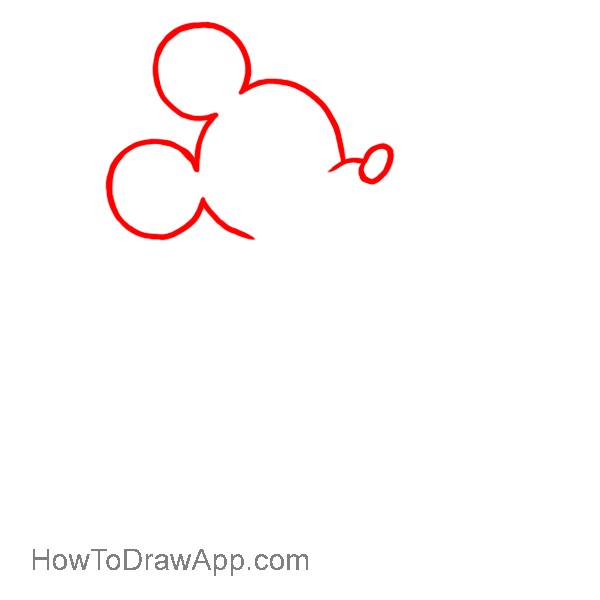 600x600 how to draw mickey mouse ears - Mickey Mouse Ears Drawing