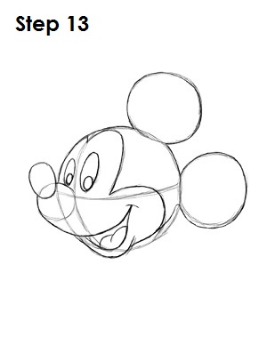 Mickey Mouse Ears Drawing at PaintingValley.com | Explore collection of ...