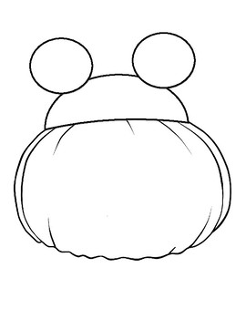 270x350 mickey mouse ears pumpkin - Mickey Mouse Ears Drawing