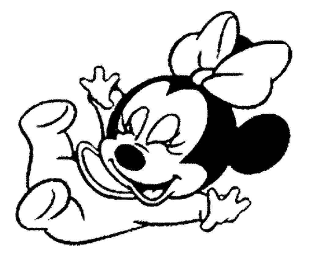 1024x853 minnie mouse face drawing at getdrawings free for personal use - Mickey Mouse Face Drawing