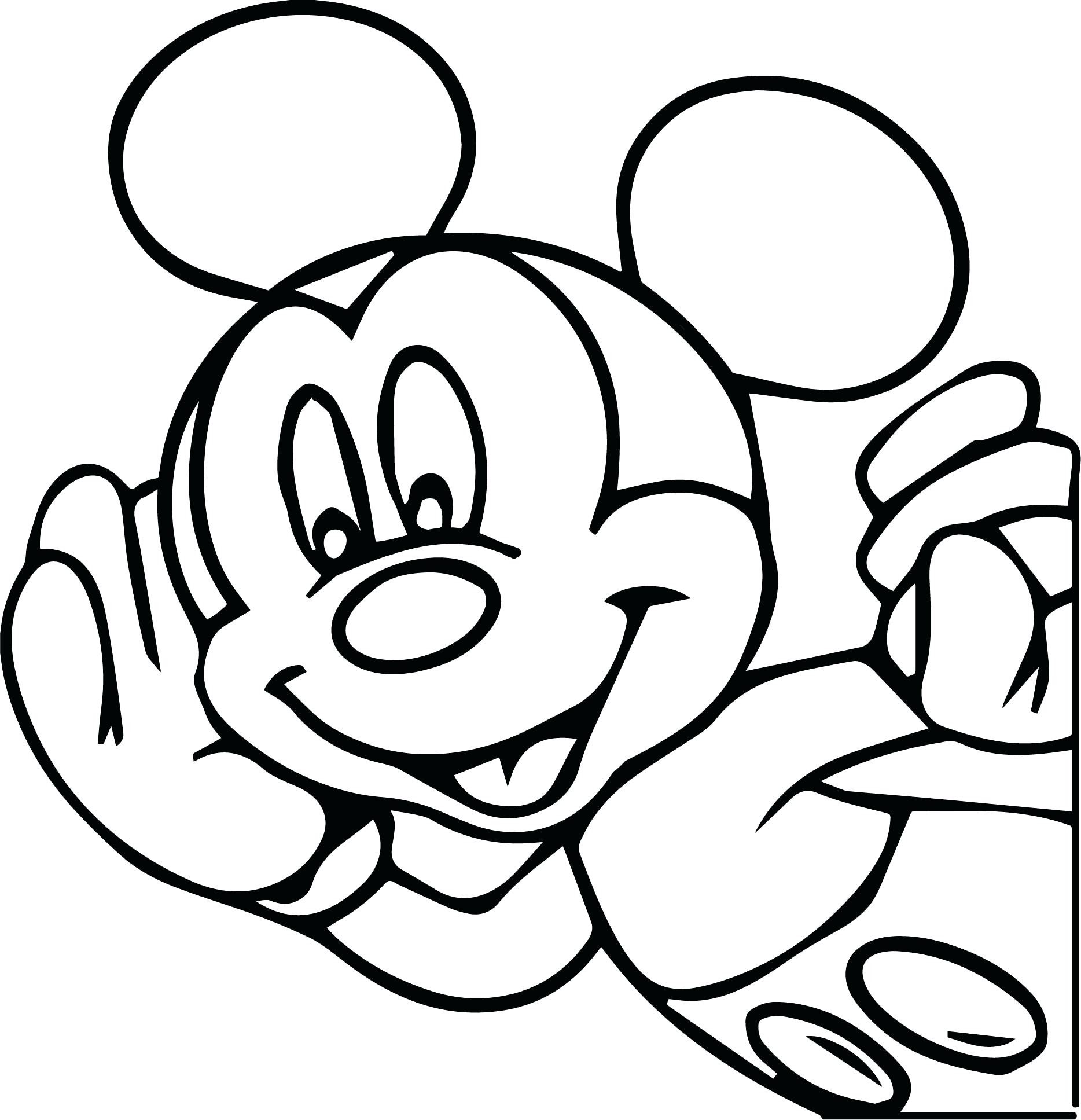 1868x1935 mouse face drawing unique of colouring pages mickey stock - Mickey Mouse Face Drawing