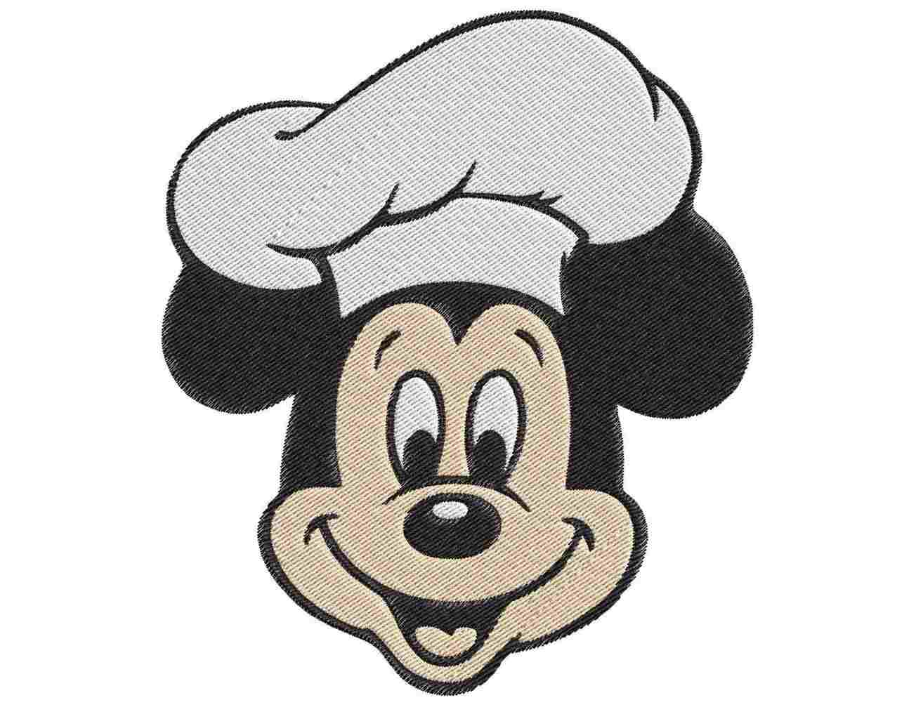 1304x1007 Step - Mickey Mouse Face Drawing