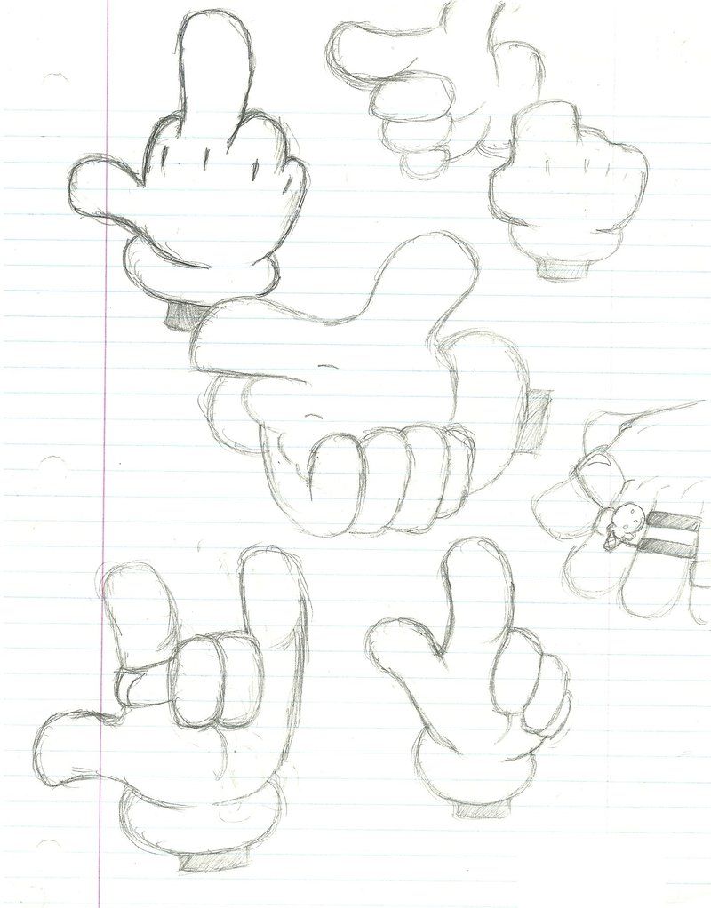 800x1022 Minnie Mouse Hands Art Drawings, Earn Money Online, Sketches - Mickey Mouse Hands Drawing