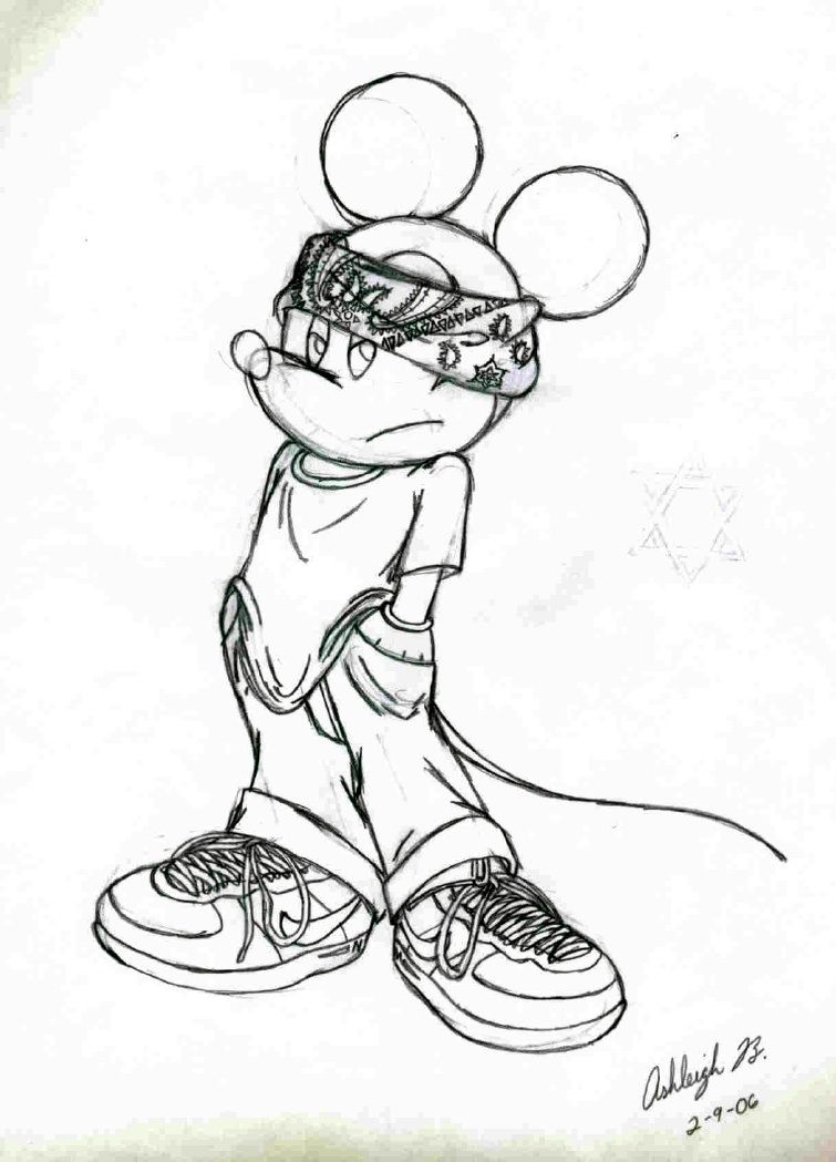 755x1049 How To Draw Mickey Mouse - Mickey Mouse Images For Drawing