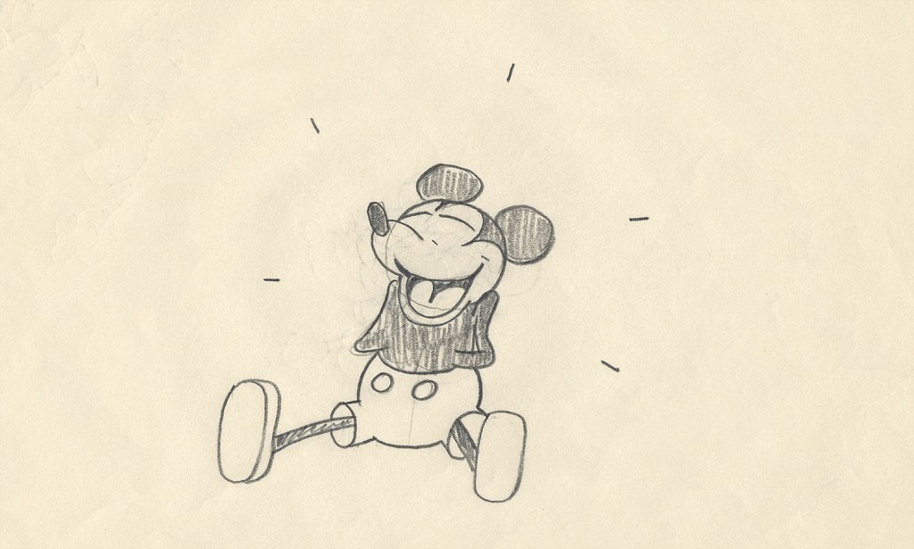 1024x615 rare original drawing of mickey mouse goes on display - Mickey Mouse Images For Drawing