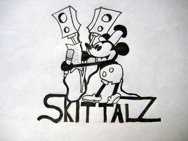 600x450 Mickey Mouse Drawings - Mickey Mouse Line Drawing