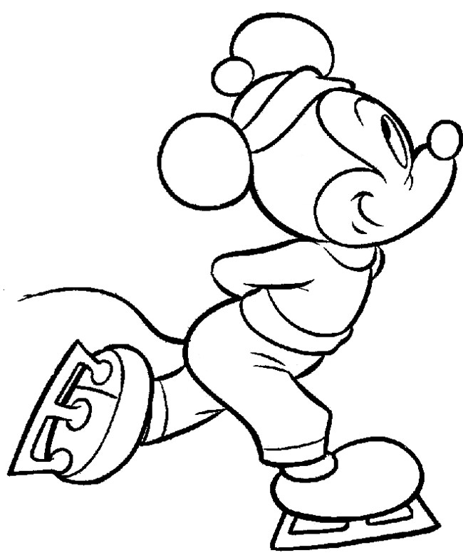 650x780 Mickey Mouse Template - Mickey Mouse Outline Drawing