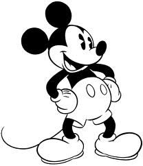 208x242 Photos Mickey Mouse Simple Drawing - Mickey Mouse Simple Drawing
