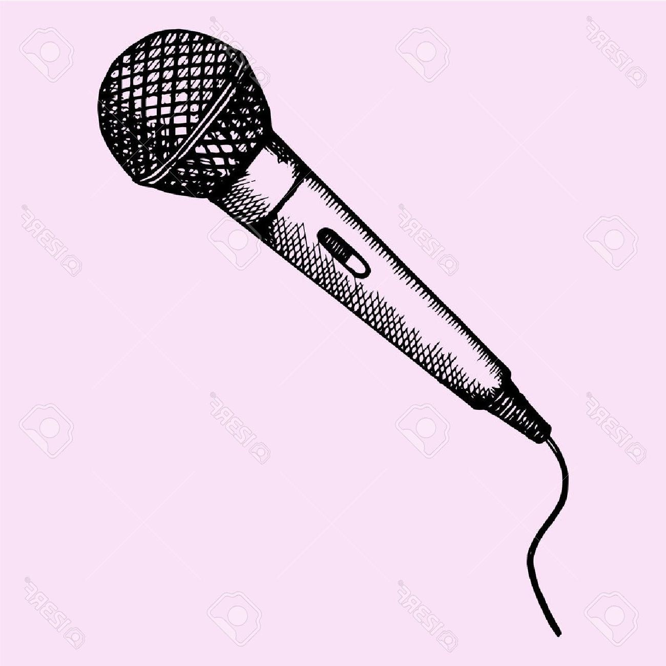 Microphone Drawing at Explore collection of