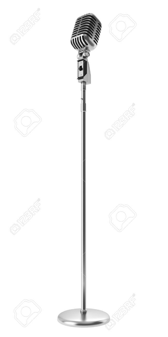 650x1300 vintage microphone stand - Microphone Stand Drawing