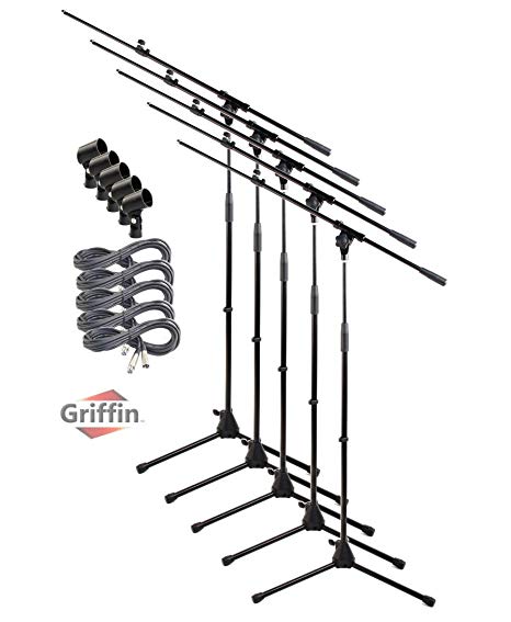 466x567 microphone stand with boom arm, xlr cable and mic clip - Microphone Stand Drawing