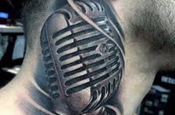350x230 microphone tattoo drawings archives goosetattoo - Microphone Tattoo Drawings