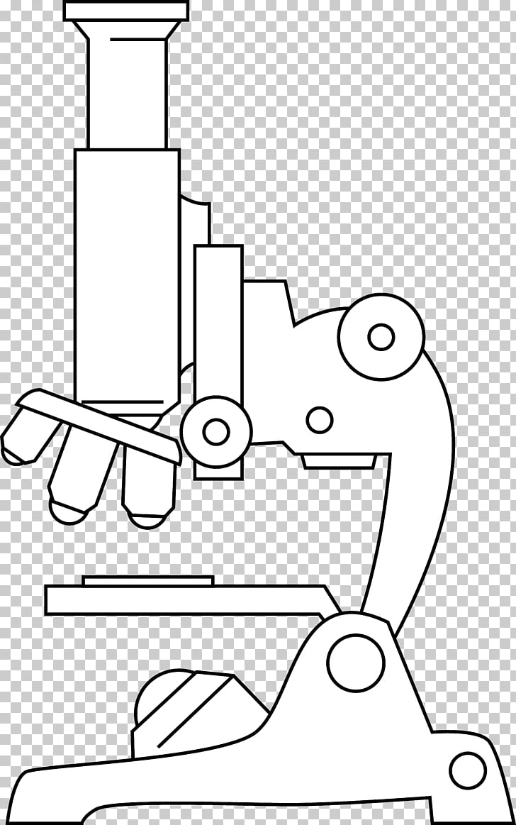 728x1163 Line Art Microscope Drawing S Of Microscopes Png Clipart Free - Microscope Drawing