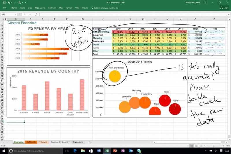 800x534 microsoft office update brings drawing tools for ipad, touch - Microsoft Drawing
