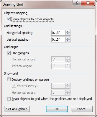 329x397 using the drawing grid - Microsoft Office Drawing