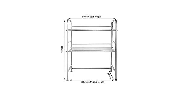 600x350 high grade stainless steel microwave oven rack storey rice - Microwave Oven Drawing