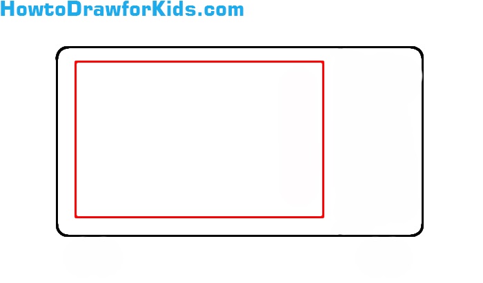 700x411 how to draw a microwave for kids how to draw for kids - Microwave Oven Drawing