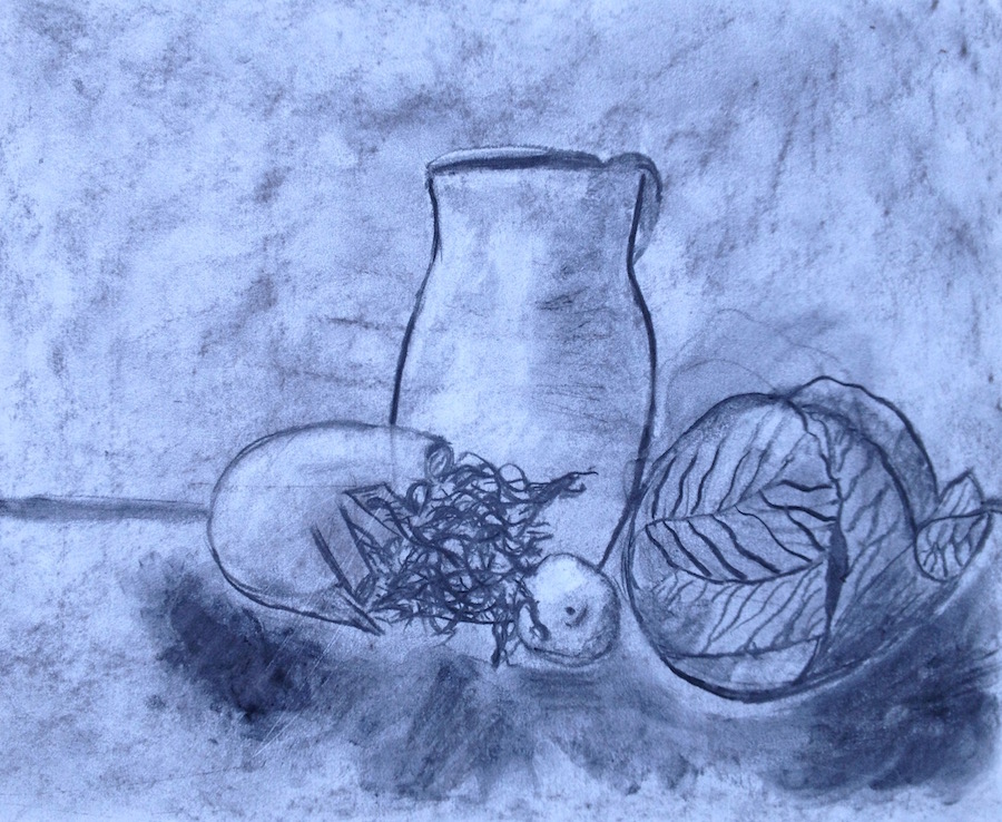 900x738 student art ginny speirs - Middle Drawing