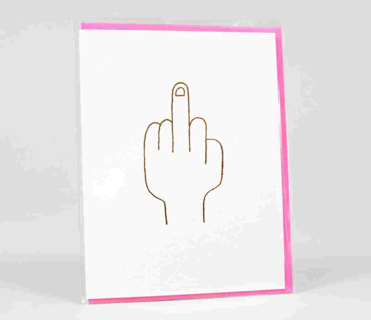 1185x1021 middle finger drawing on paper - Middle Finger Drawing