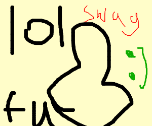 300x250 lol kid draws a bad middle finger drawing - Middle Finger Drawing