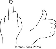 220x194 middle finger drawing - Middle Finger Drawing