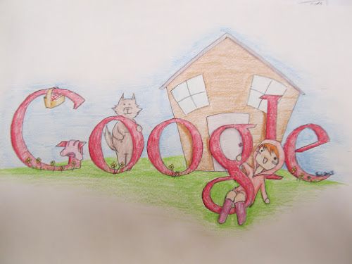 500x375 google high school art project drawing art education high - Middle School Drawing