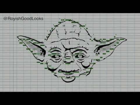 480x360 Yoda - Midi Drawing