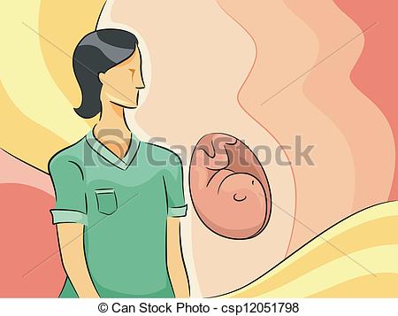 450x357 midwife clipart and stock illustrations midwife vector - Midwife Drawing