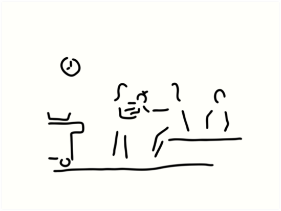 549x413 midwife obstetrician birth art prints - Midwife Drawing