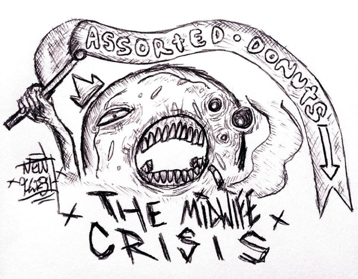 1200x934 assorted donuts the midwife crisis - Midwife Drawing