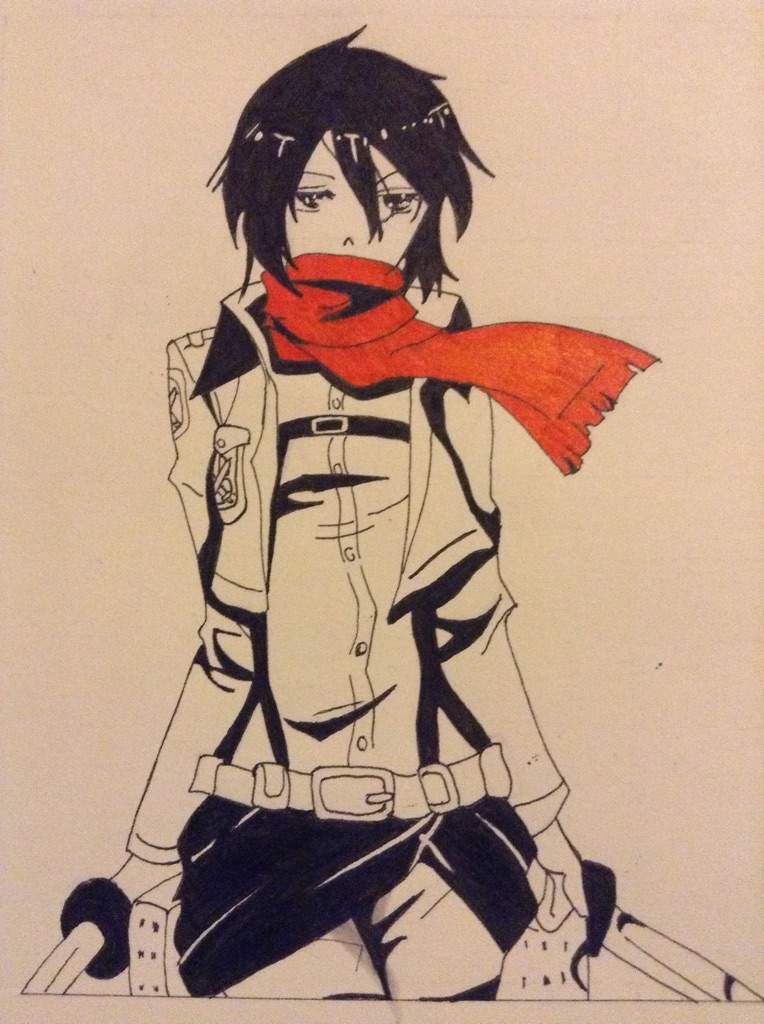 764x1024 Mikasa Drawing Anime Amino - Mikasa Drawing