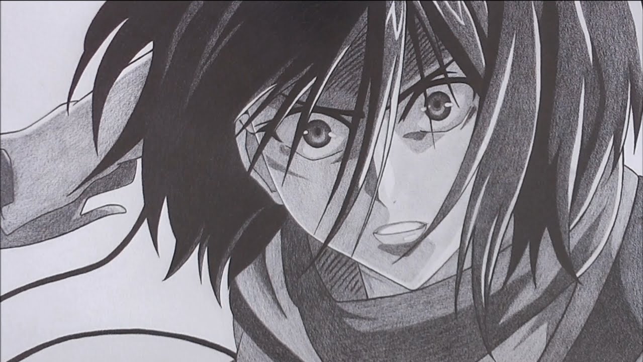 Mikasa Drawing at PaintingValley.com | Explore collection of Mikasa Drawing