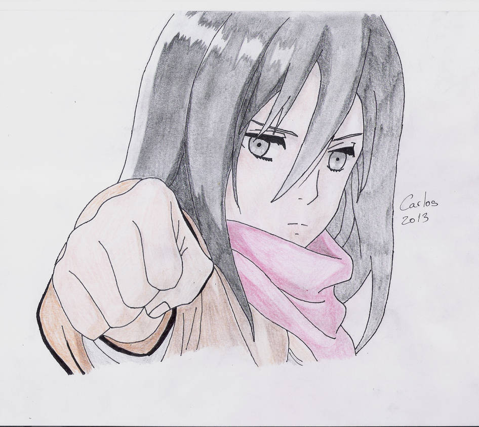 946x845 Drawing Mikasa Ackerman From Shingeki No Kyojin - Mikasa Drawing. 
