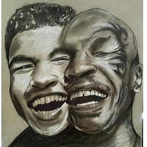 300x300 Mike Tyson Drawings Fine Art America - Mike Tyson Drawing