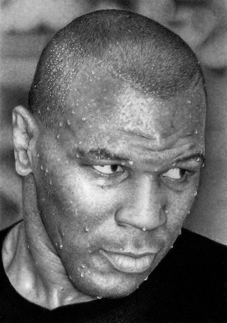 749x1065 Young Mike Tyson - Mike Tyson Drawing