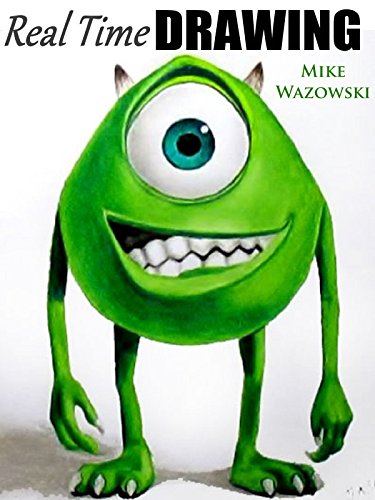 375x500 real time drawing mike wazowski - Mike Wazowski Drawing