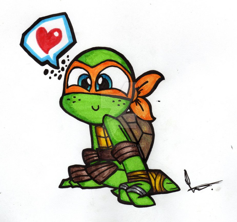 924x865 another adorable drawing of mikey - Mikey Drawing