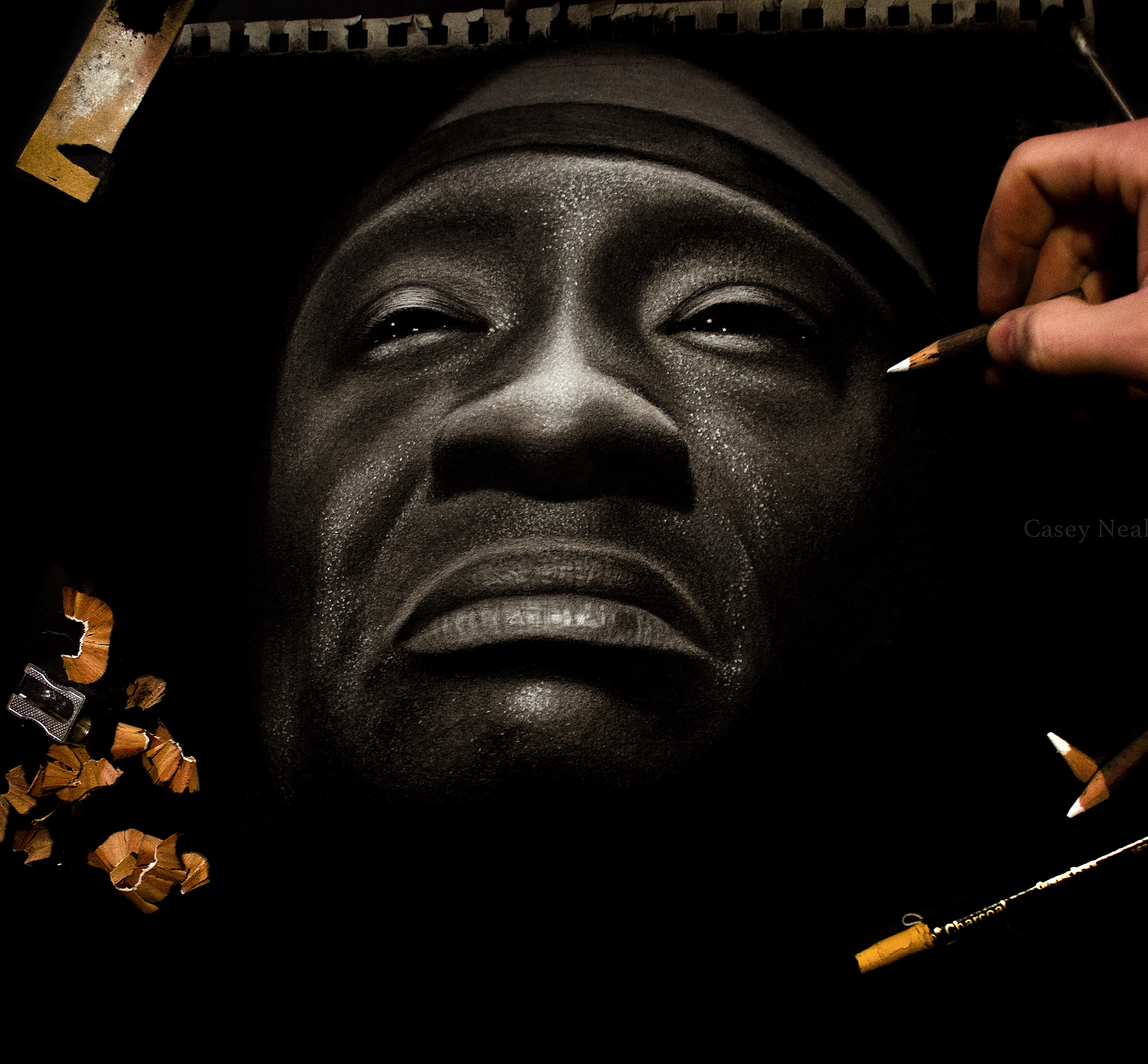 4096x3798 John Coffey - Mile Drawing